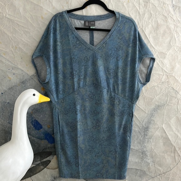 Anthropologie Dresses & Skirts - Anthropologie Saturday Sunday Blue Zelda Tunic Dress XS